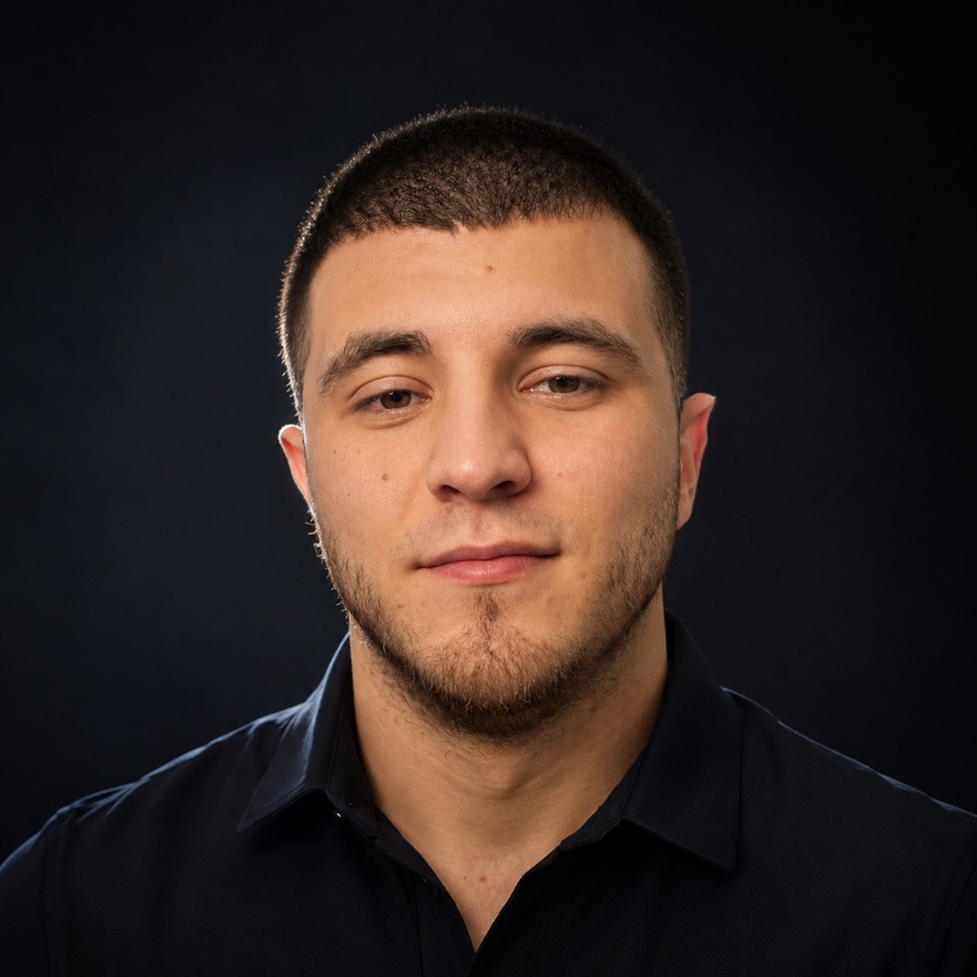 Portrait of Nazar Kashuba, solo developer and product architect